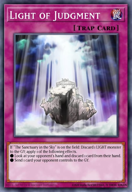Light of Judgment (Green), Duelist League Promo DL12-EN020