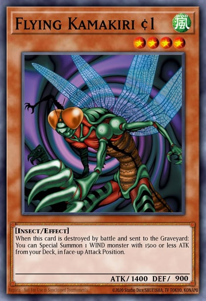 Flying Kamakiri 1 (Green), Duelist League Promo DL13-EN003