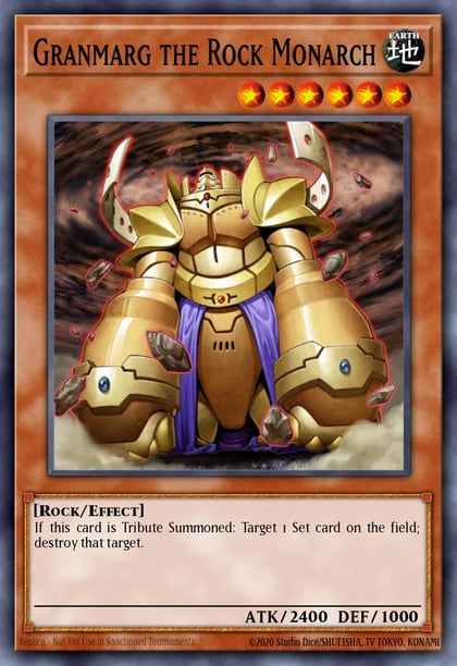 Granmarg the Rock Monarch (Blue), Duelist League Promo DL13-EN008