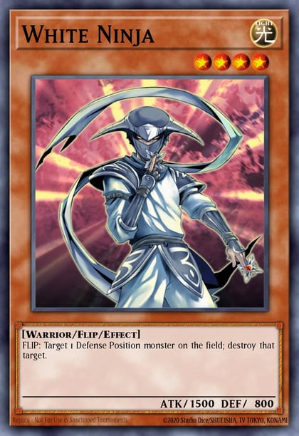 White Ninja (Green), Duelist League Promo DL13-EN009