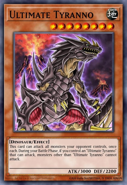 Ultimate Tyranno (Red), Duelist League Promo DL13-EN010