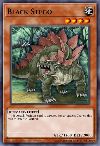 Black Stego (Blue), Duelist League Promo DL13-EN011