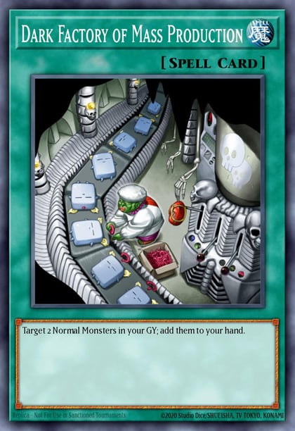 Dark Factory of Mass Production (Green), Duelist League Promo DL13-EN015