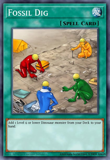 Fossil Dig (Red), Duelist League Promo DL13-EN018