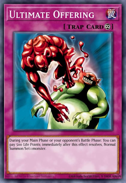 Ultimate Offering (Purple), Duelist League Promo DL13-EN019