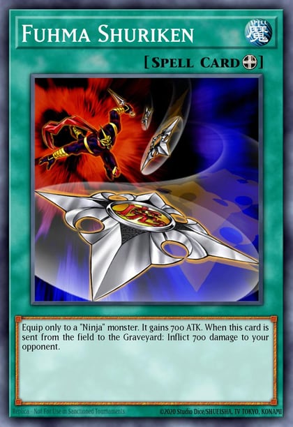 Fuhma Shuriken (Red), Duelist League Promo DL14-EN011