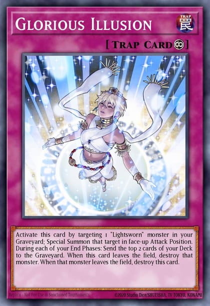 Glorious Illusion (Green), Duelist League Promo DL14-EN017