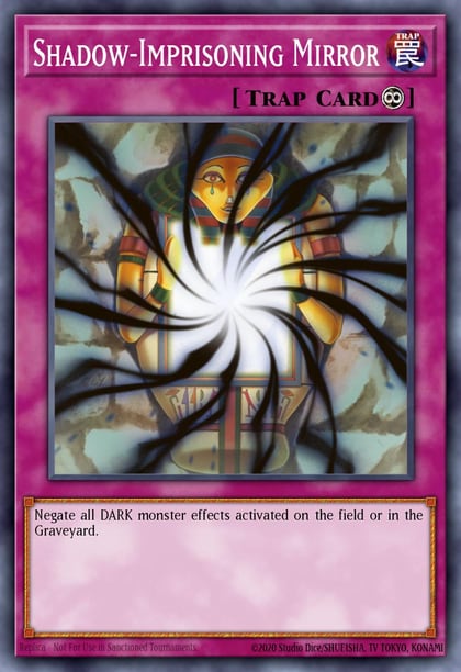Shadow-Imprisoning Mirror (Green), Duelist League Promo DL14-EN020