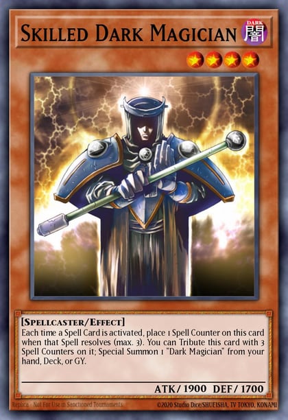 Skilled Dark Magician (Blue), Duelist League Promo DL15-EN001