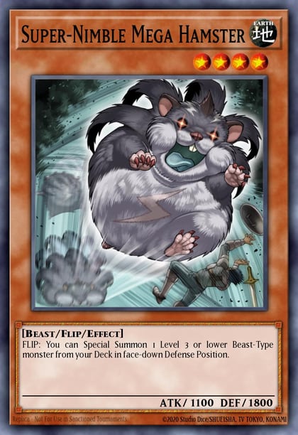 Super-Nimble Mega Hamster (Green), Duelist League Promo DL15-EN007