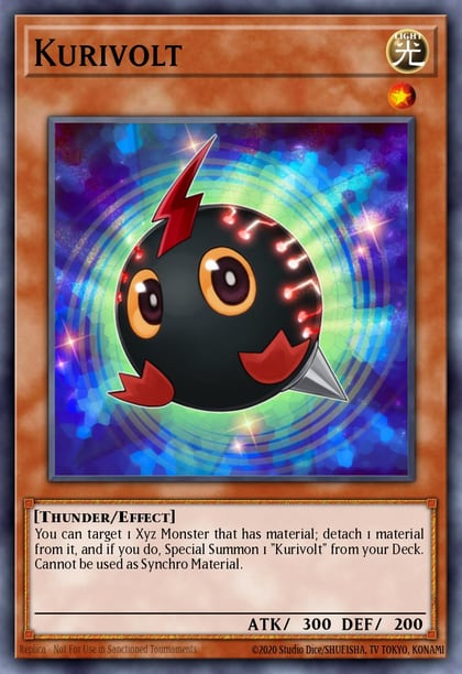 Kurivolt (Blue), Duelist League Promo DL15-EN011
