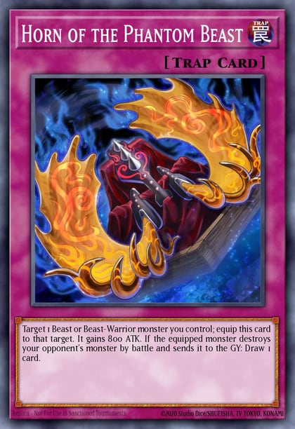 Horn of the Phantom Beast (Red), Duelist League Promo DL15-EN020