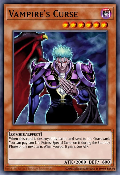 Vampire's Curse (Red), Duelist League Promo DL16-EN003