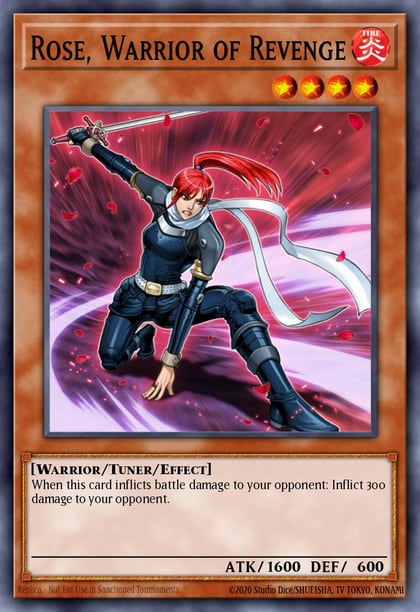 Rose, Warrior of Revenge (Purple), Duelist League Promo DL16-EN005
