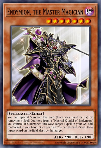 Endymion, the Master Magician (Purple), Duelist League Promo DL16-EN006