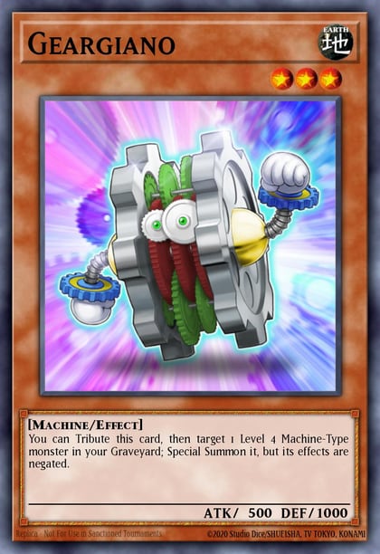 Geargiano (Purple), Duelist League Promo DL16-EN009