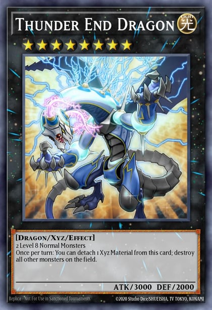 Thunder End Dragon (Red), Duelist League Promo DL16-EN012