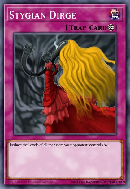 Stygian Dirge (Purple), Duelist League Promo DL16-EN019