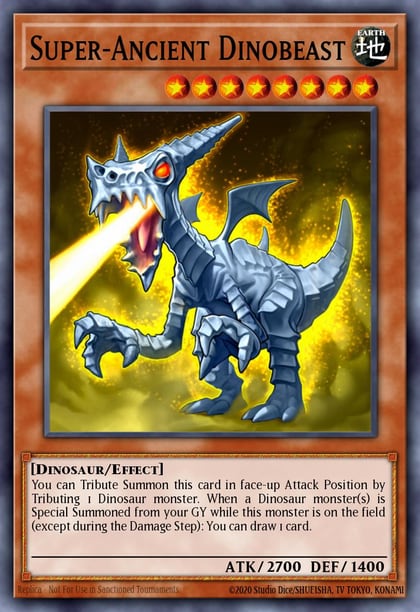 Super-Ancient Dinobeast (Red), Duelist League Promo DL17-EN004