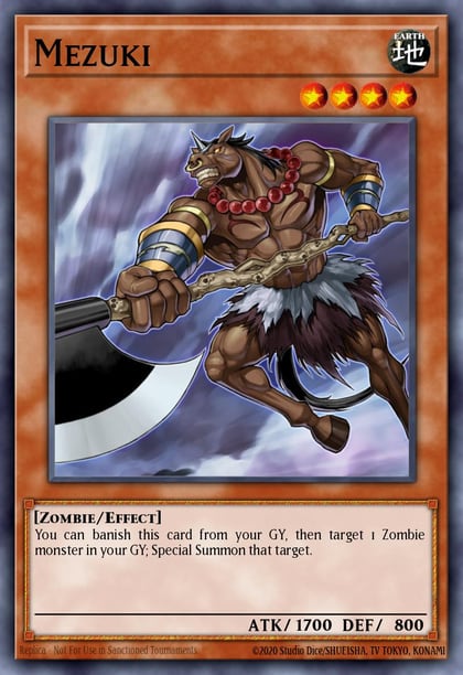 Mezuki (Purple), Duelist League Promo DL17-EN005