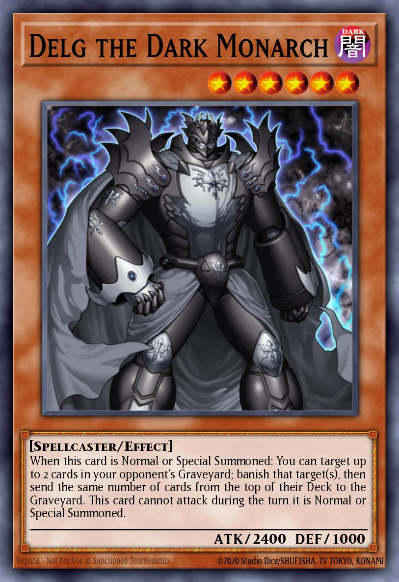 Delg the Dark Monarch (Green), Duelist League Promo DL17-EN009