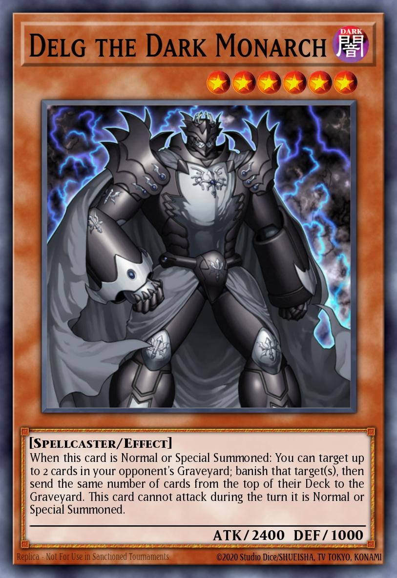 Delg the Dark Monarch (Red), Duelist League Promo DL17-EN009