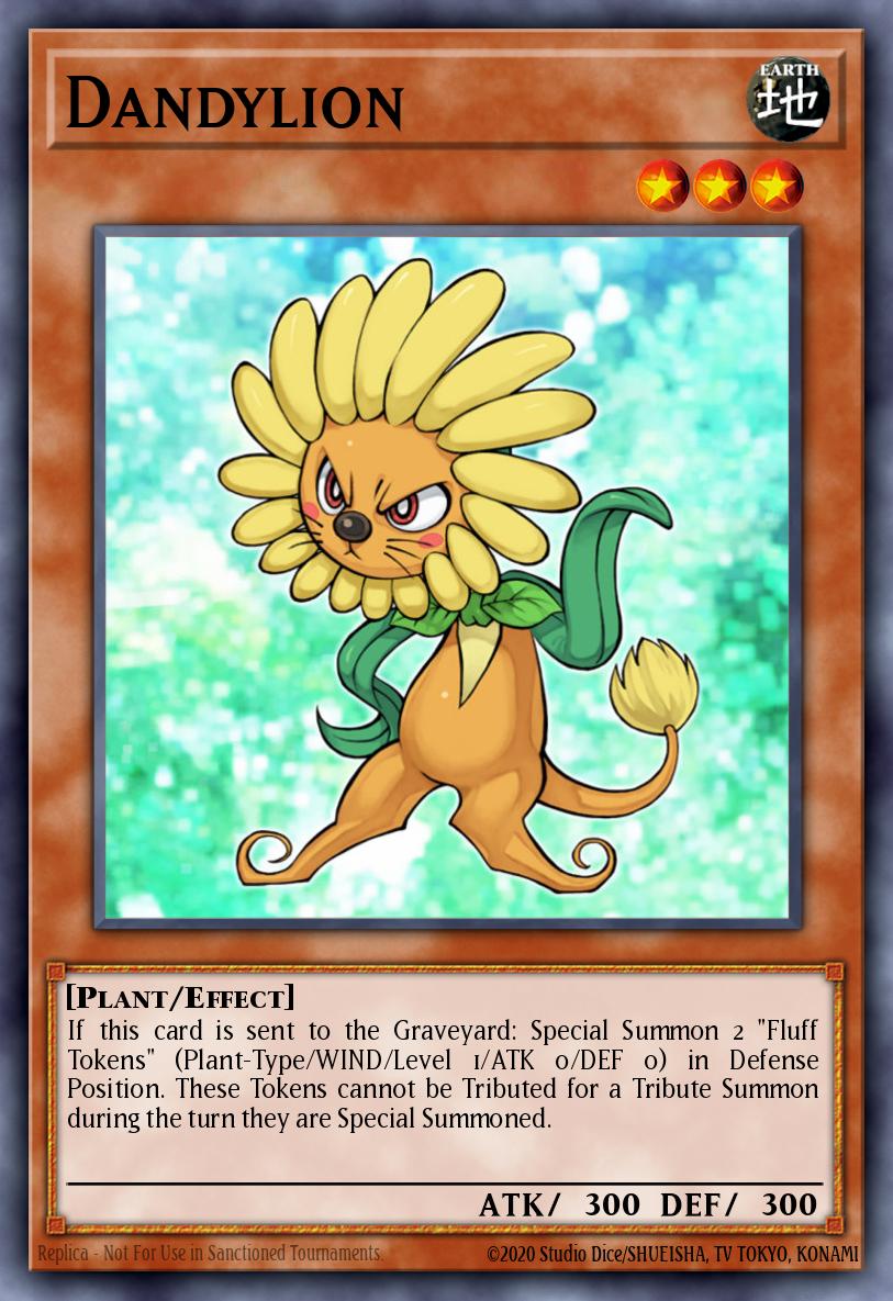 Dandylion (Red), Duelist League Promo DL18-EN005