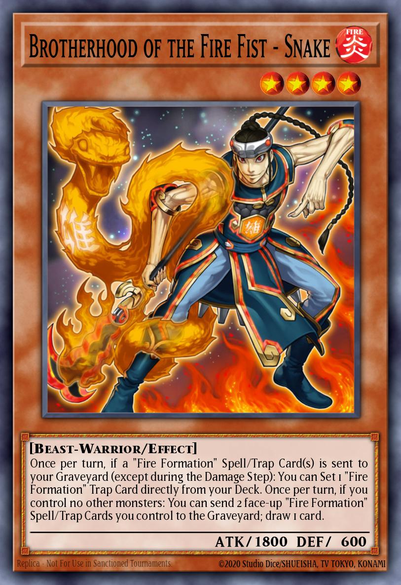 Brotherhood of the Fire Fist - Snake (Purple), Duelist League Promo DL18-EN009