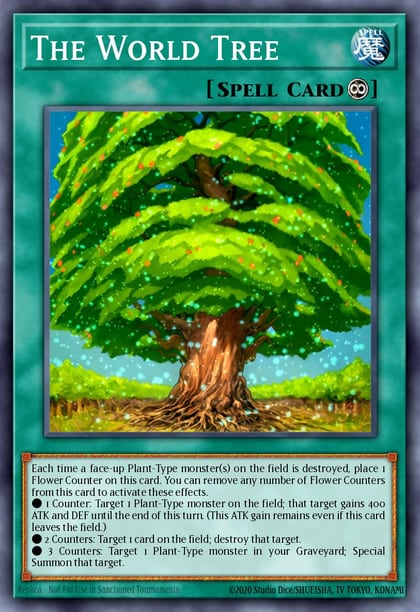 The World Tree (Green), Duelist League Promo DL18-EN012