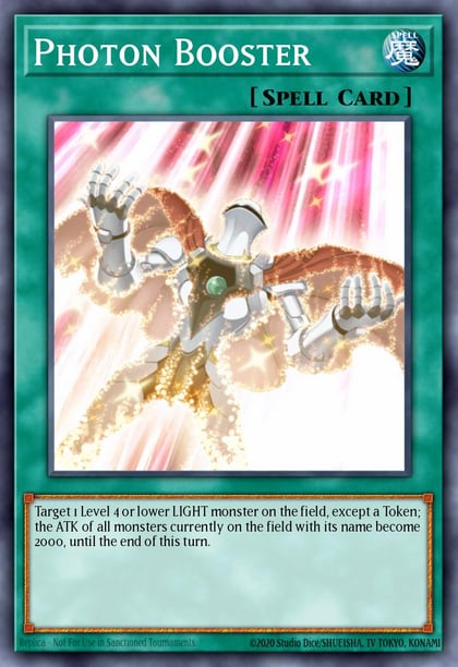 Photon Booster (Red), Duelist League Promo DL18-EN013