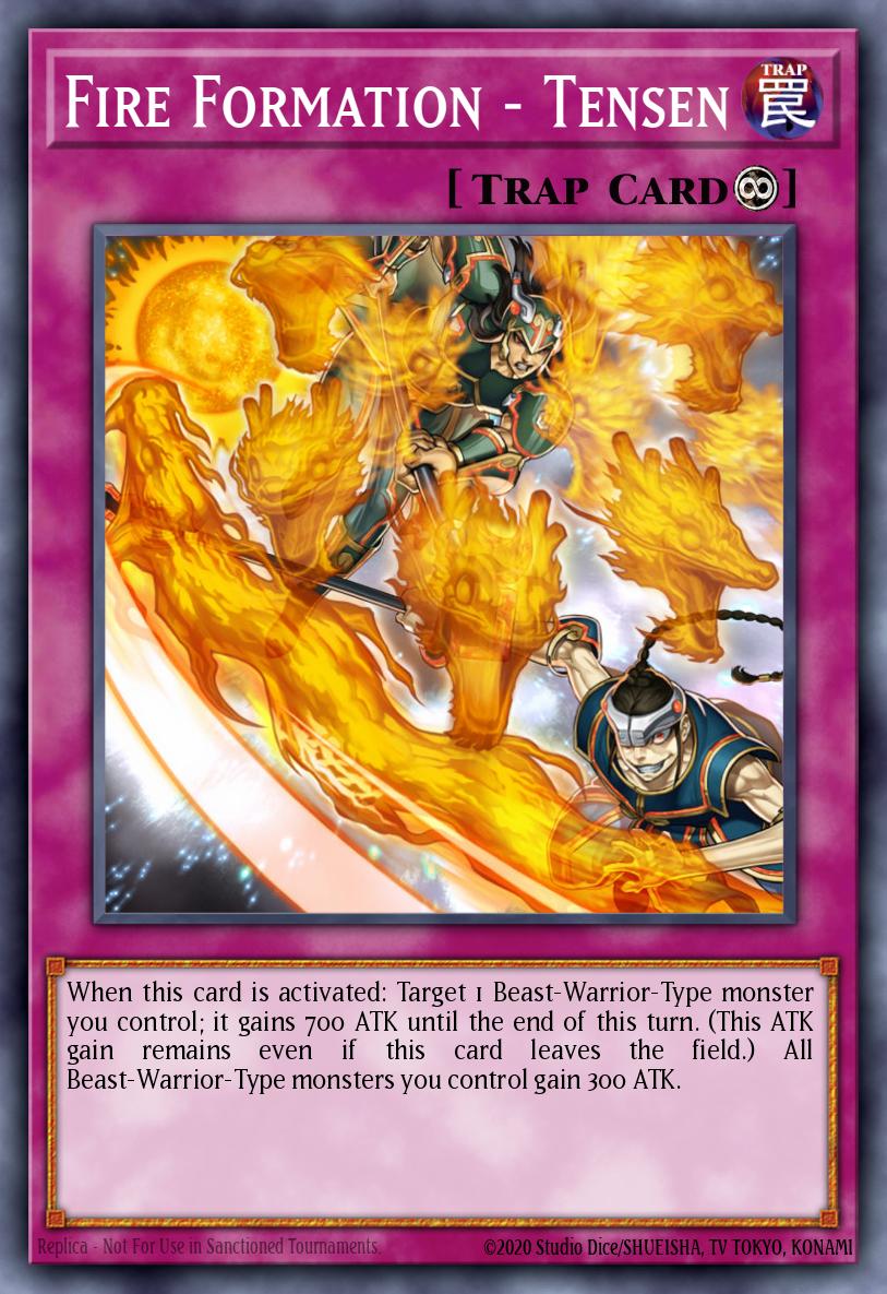 Fire Formation - Tensen (Red), Duelist League Promo DL18-EN020