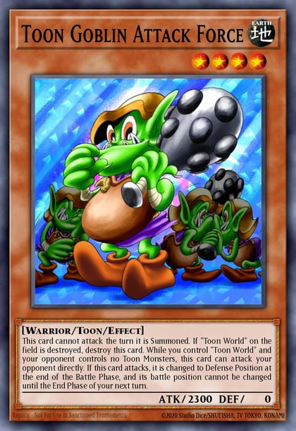 Toon Goblin Attack Force, Duelist League Promo DL7-EN001