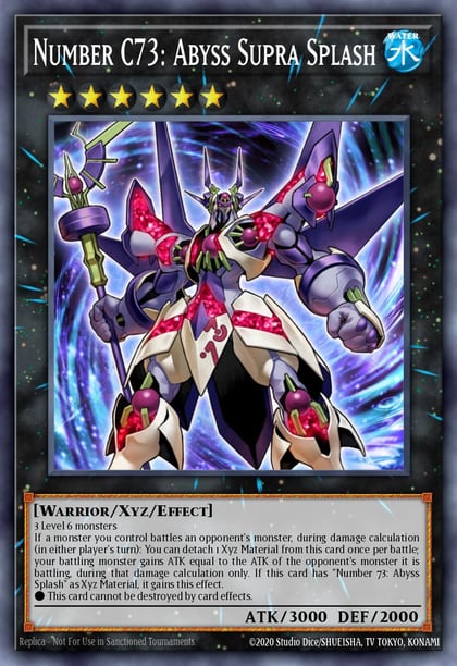 Number C73: Abyss Supra Splash, Dragons of Legend: The Complete Series DLCS-EN043