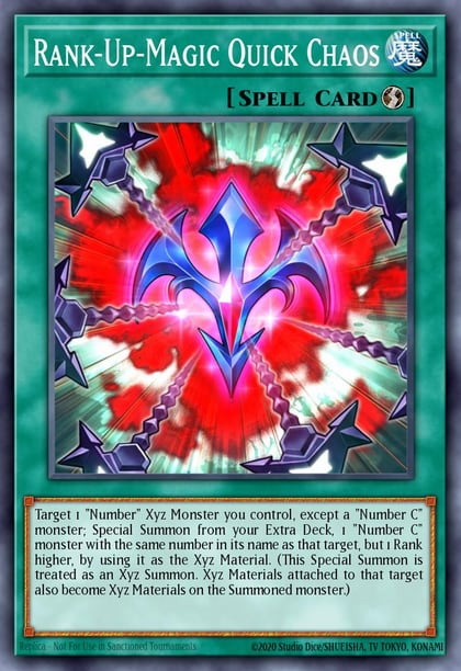 Rank-Up-Magic Quick Chaos (Blue), Dragons of Legend: The Complete Series DLCS-EN044