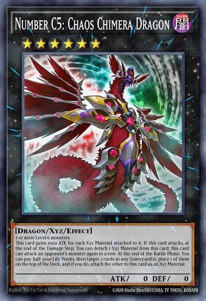 Number C5: Chaos Chimera Dragon, Dragons of Legend: The Complete Series DLCS-EN045