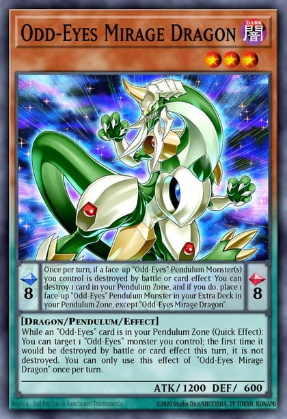Odd-Eyes Mirage Dragon, Dragons of Legend: The Complete Series DLCS-EN097