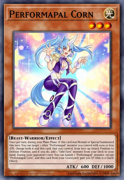 Performapal Corn, Dragons of Legend: The Complete Series DLCS-EN099