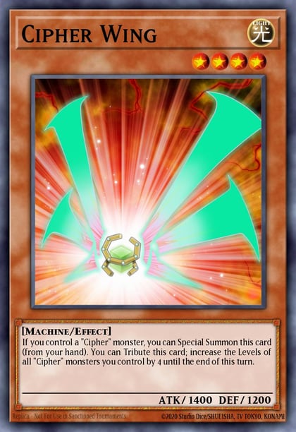Cipher Wing, Dragons of Legend: The Complete Series DLCS-EN124