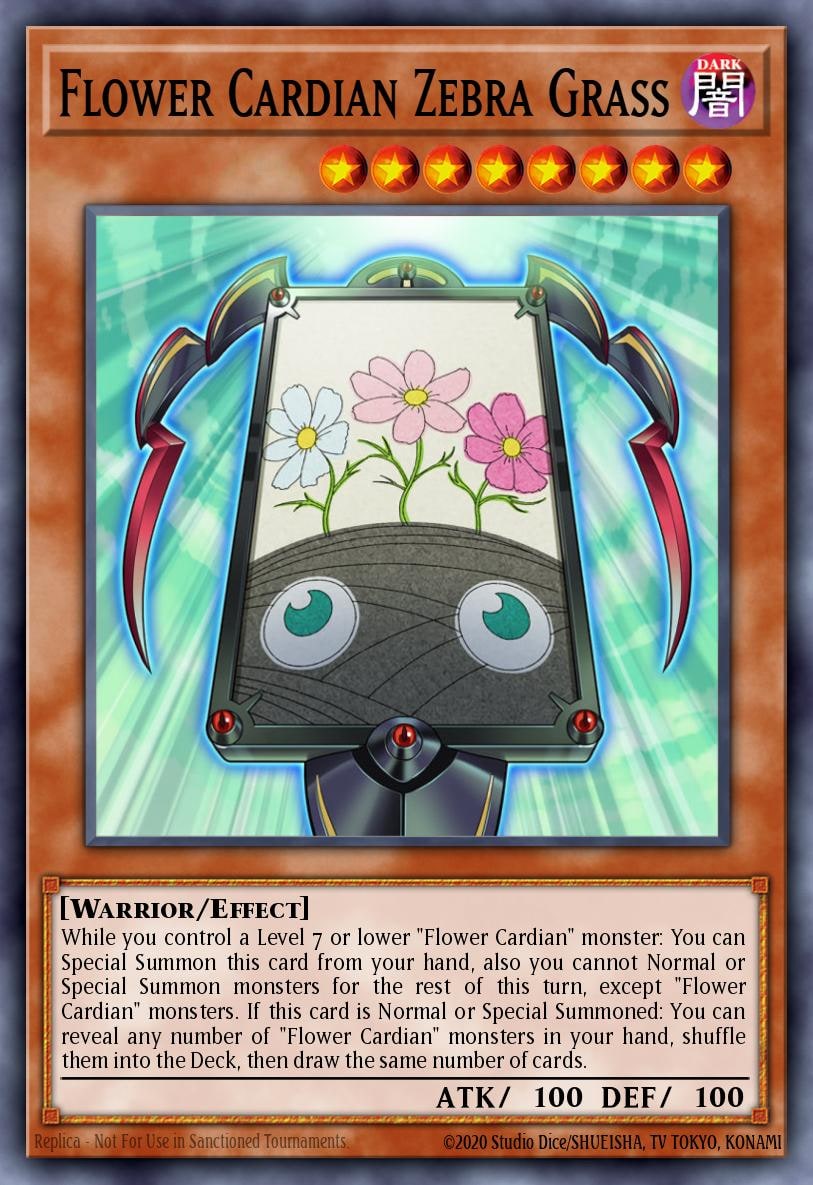Flower Cardian Zebra Grass, Dragons of Legend: The Complete Series DLCS-EN128