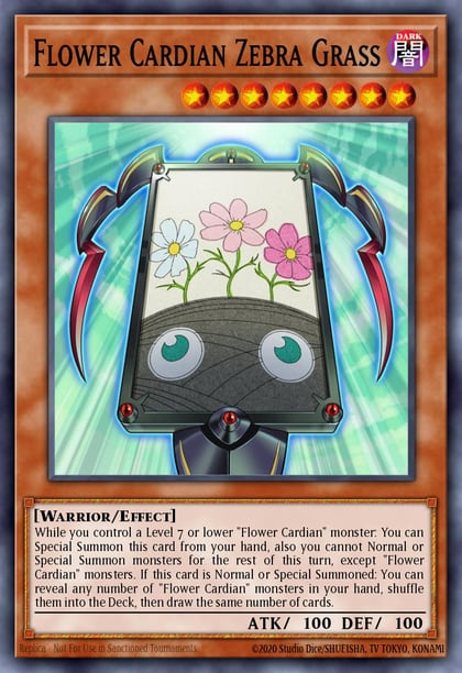 Flower Cardian Zebra Grass, Dragons of Legend: The Complete Series DLCS-EN128