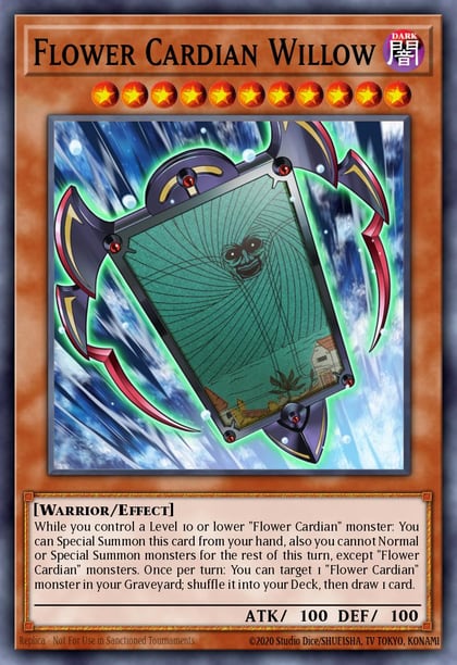 Flower Cardian Willow, Dragons of Legend: The Complete Series DLCS-EN129