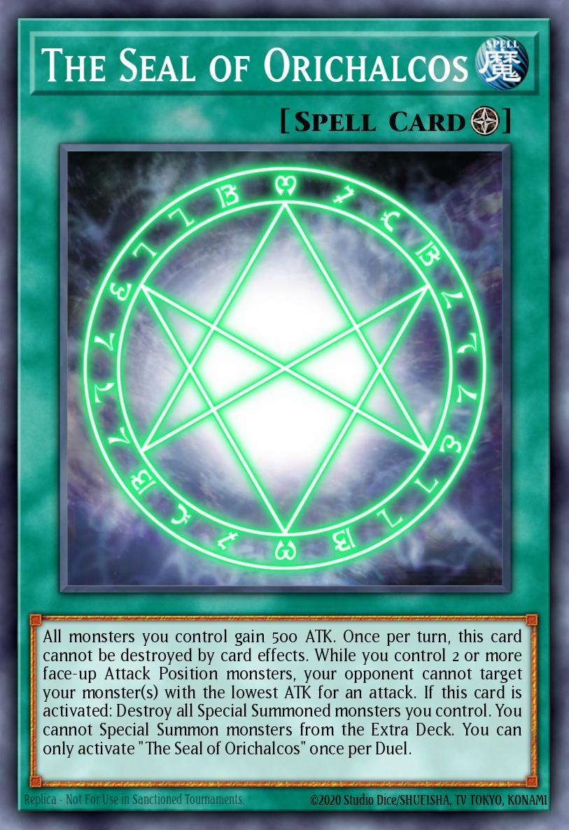 The Seal of Orichalcos, Dragons of Legend: The Complete Series DLCS-EN137