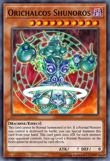 Orichalcos Shunoros, Dragons of Legend: The Complete Series DLCS-EN141