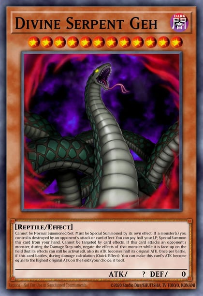 Divine Serpent Geh, Dragons of Legend: The Complete Series DLCS-EN142