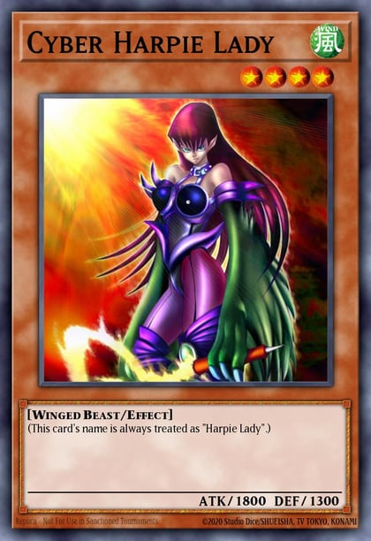 Cyber Harpie Lady, Dark Legends DLG1-EN097