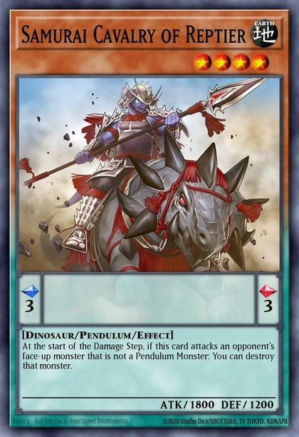 Samurai Cavalry of Reptier, Dimension of Chaos DOCS-EN000