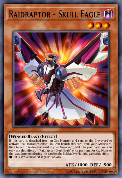 Raidraptor - Skull Eagle, Dimension of Chaos DOCS-EN014