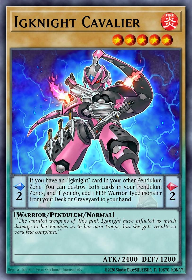 Igknight Cavalier, Dimension of Chaos DOCS-EN030