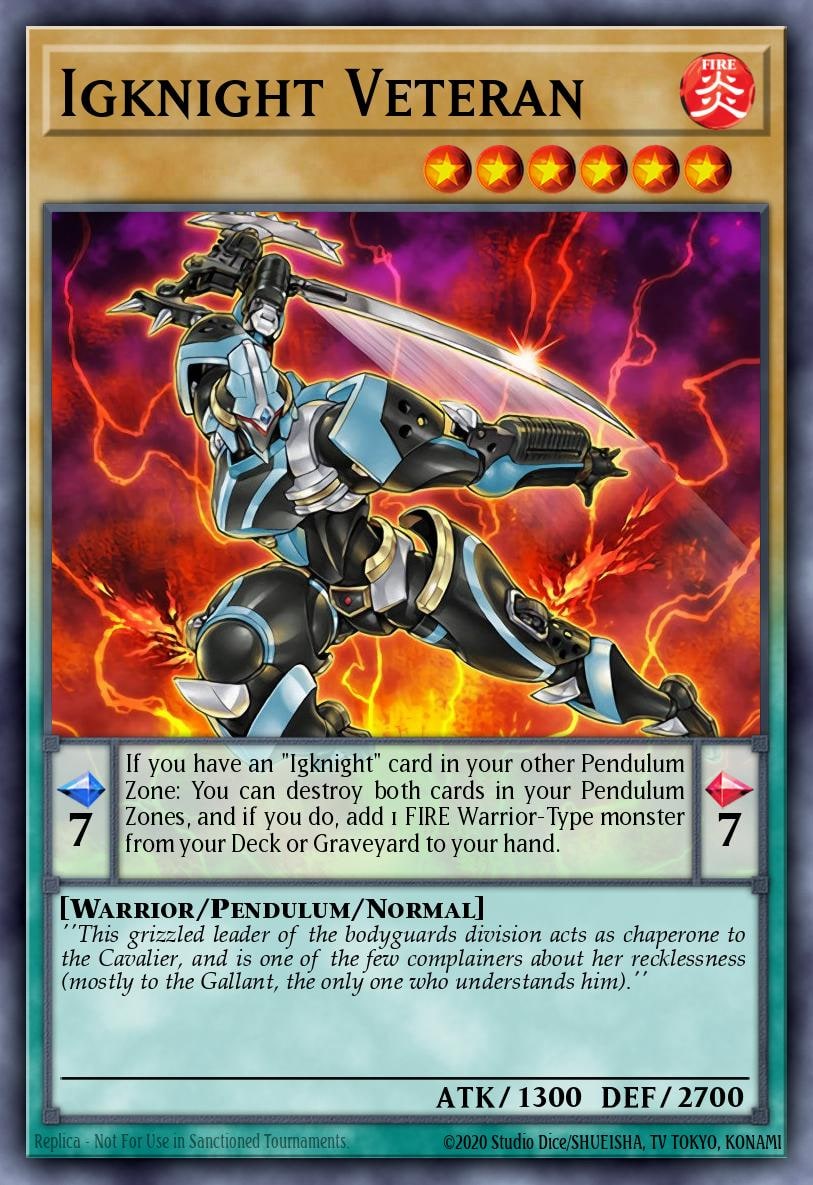 Igknight Veteran, Dimension of Chaos DOCS-EN031