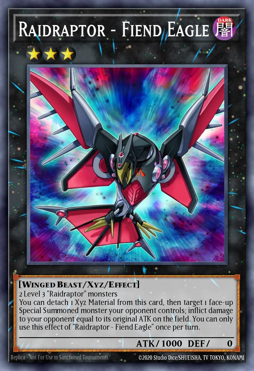 Raidraptor - Fiend Eagle, Dimension of Chaos DOCS-EN051